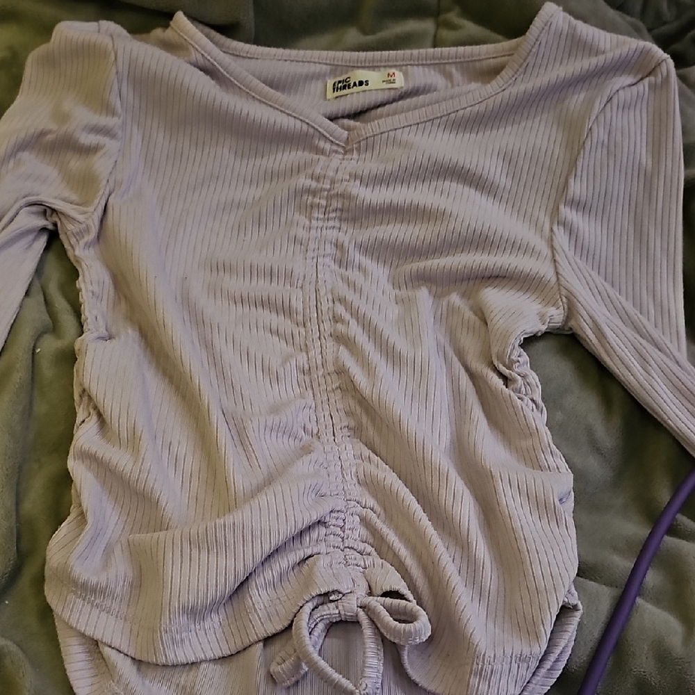 Epic Threads Lavender Long Sleeve Tee
